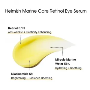 Ser pentru ochi cu Retinol Heimish Marine Care Retinol Eye Serum