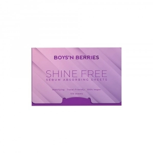 Servetele Matifiante Boys`n Berries Shine Free Sebum Absorbing Sheets