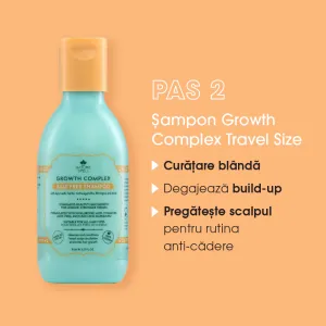 Set calatorie pt cresterea parului cu rozmarin Nature Spell Natural Hair Growth Travel Size