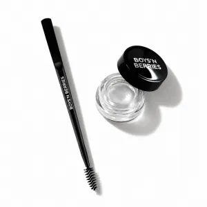 Set fixare sprancene Boys’n Berries Shape & Fix Clear Brow Styler + Pensulă 2 în 1