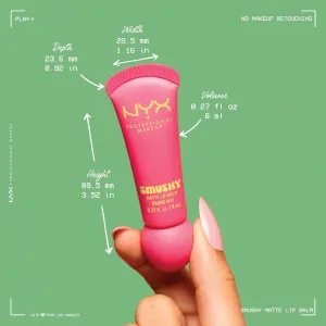 Balsam de Buze Mat Nyx Professional Makeup Smushy Matte Lip Balm