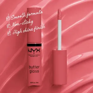 Luciu buze NYX Professional Makeup Butter Gloss Sorbet