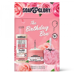 Set cadou Soap & Glory The Birthday Box 3 Piece Gift Set