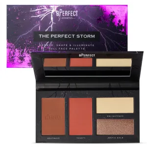 Paleta Multifunctionala BPerfect The Perfect Storm - Bronzer, Shade & Illuminate