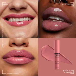 Luciu buze NYX Professional Makeup Butter Gloss Tiramisu