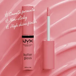 Luciu buze NYX Professional Makeup Butter Gloss Tiramisu