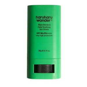 Cremă cu protecție solară calmantă pentru utilizare zilnică Haruharu Wonder Black Bamboo Daily Soothing Sun Shield