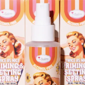 Baza de Machiaj & Spray Fixator theBalm Twice as Nice Priming and Setting Spray