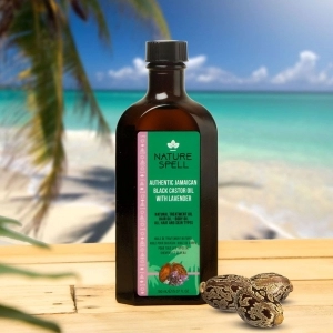 Ulei de Ricin Negru & Lavanda Nature Spell Authentic Jamaican Black Castor Oil with Lavander