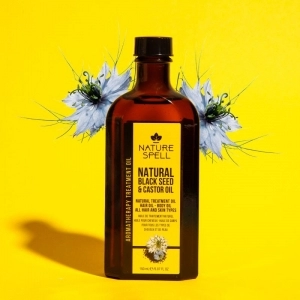Ulei de Seminte Negre & Ricin pentru Par & Piele Nature Spell Oil for Hair and Skin