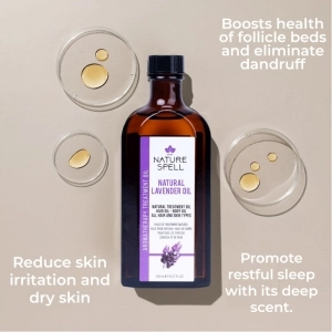 Ulei de Lavanda pentru Par & Piele Nature Spell Lavender Oil for Hair and Skin