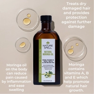 Ulei de Moringa pentru Par & Piele Nature Spell Moringa Oil for Hair and Skin