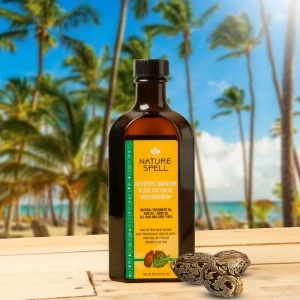 Ulei de Ricin Negru & Rozmarin Nature Spell Authentic Jamaican Black Castor Oil with Rosemary