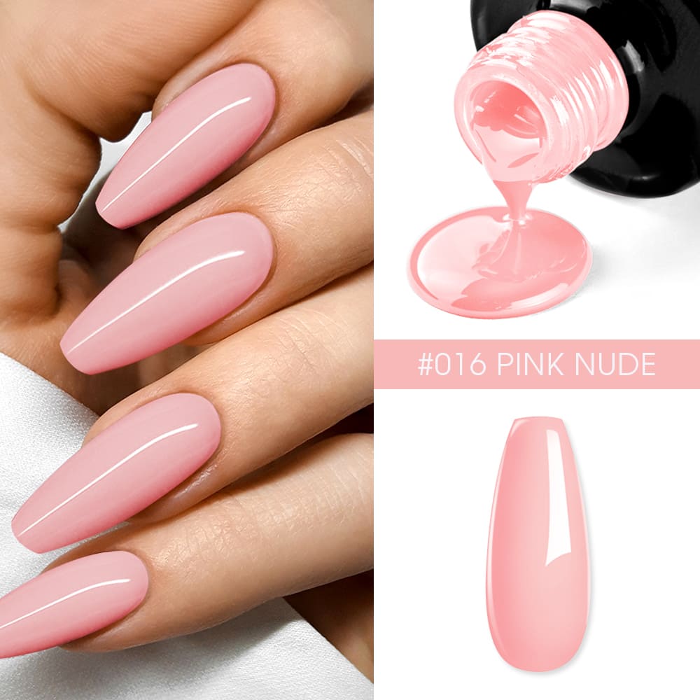 Oja Semipermanenta BO.NAIL Soakable Gel Polish #016 Pink Nude