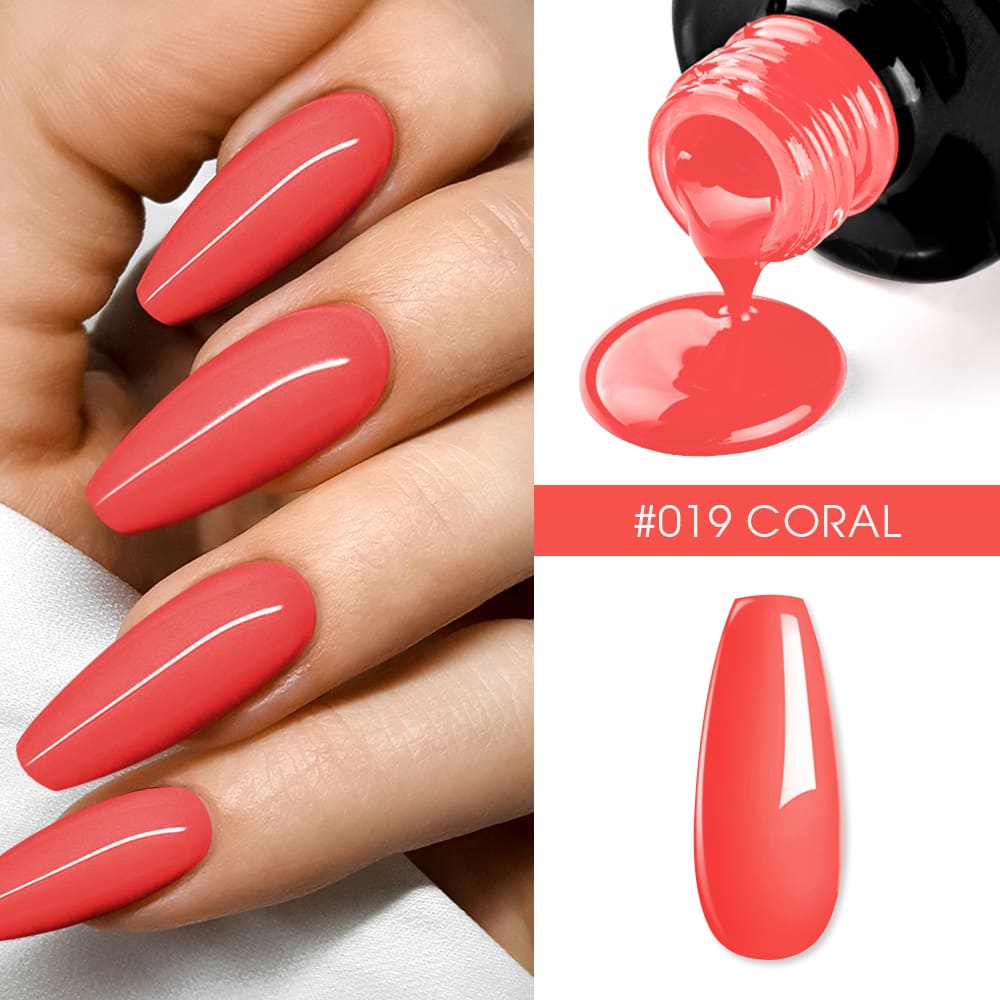 Oja Semipermanenta BO.NAIL Soakable Gel Polish #019 Coral