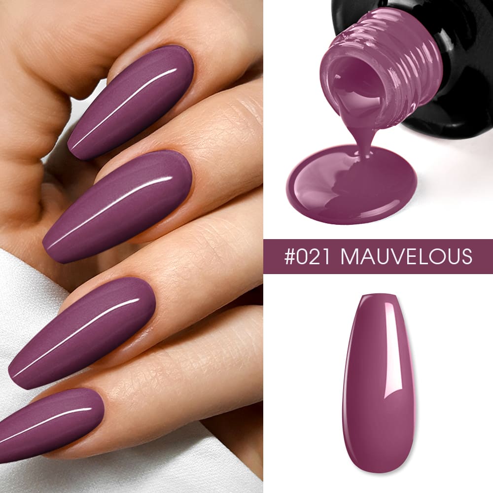 Oja Semipermanenta BO.NAIL Soakable Gel Polish #021 Mauvelous
