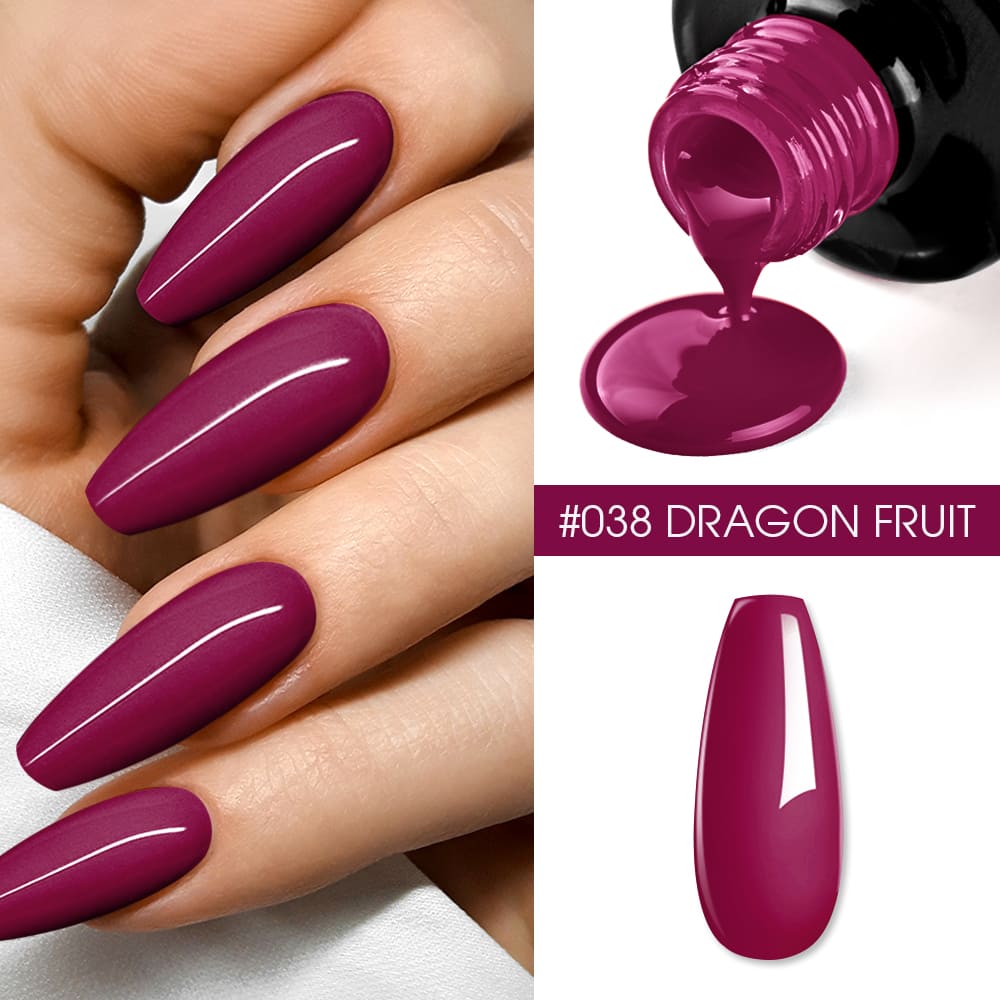 Oja Semipermanenta BO.NAIL Soakable Gel Polish #038 Dragon Fruit
