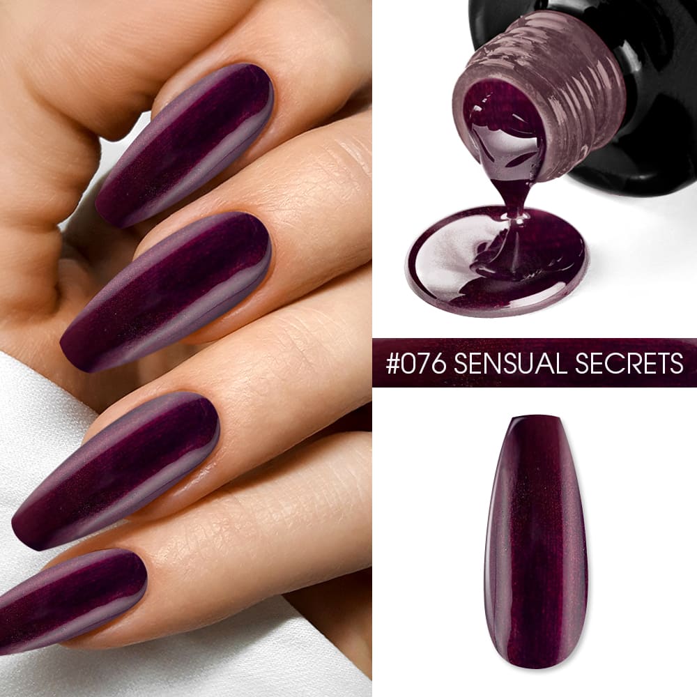 Oja Semipermanenta BO.NAIL Soakable Gel Polish #076 Sensual Secrets