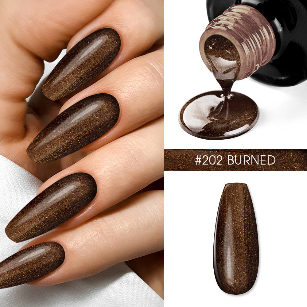 Oja Semipermanenta BO.NAIL Soakable Gel Polish #202 Burned