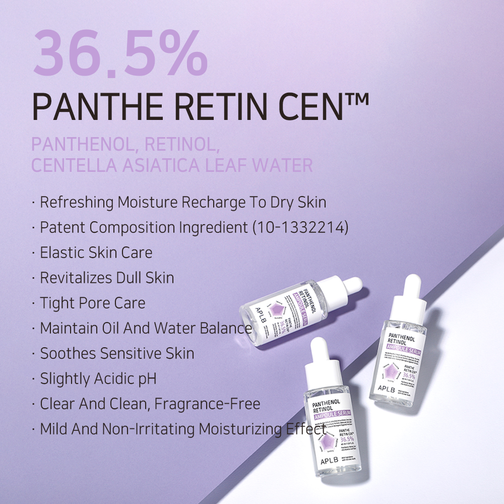 Ser de fata APLB Phantenol Retinol Ampoule Serum