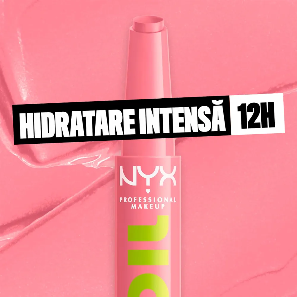Luciu de buze NYX Professional Makeup Fat Oil Slick Click 02 Clout