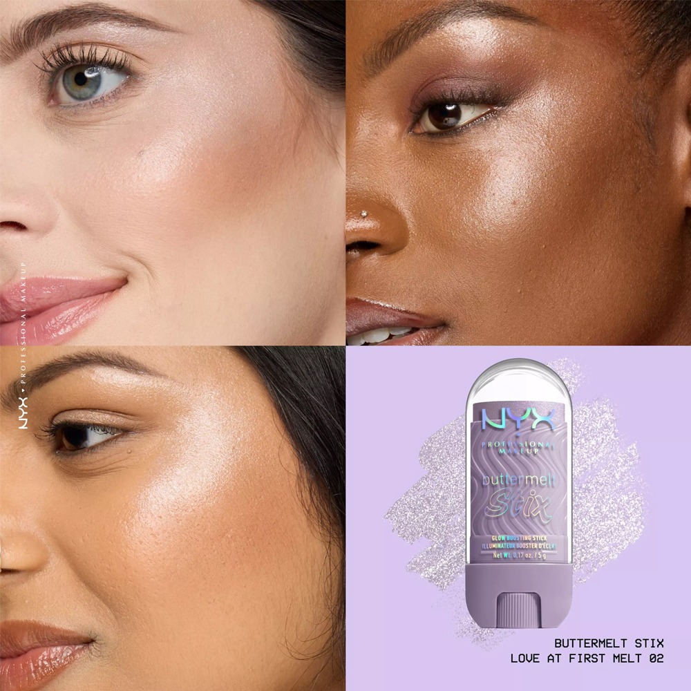 Baton iluminator NYX Professional Makeup Buttermelt Glaze Stix Love At First Melt