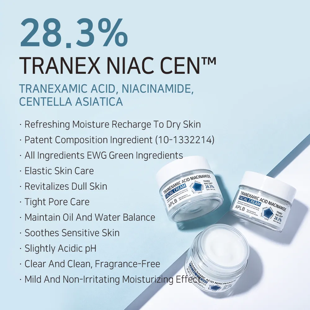 Crema pete post-acneice APLB Tranexamic Acid Niacinamide Facial Cream