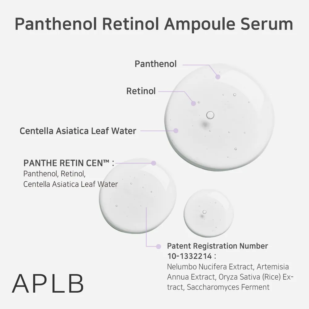 Ser de fata APLB Phantenol Retinol Ampoule Serum