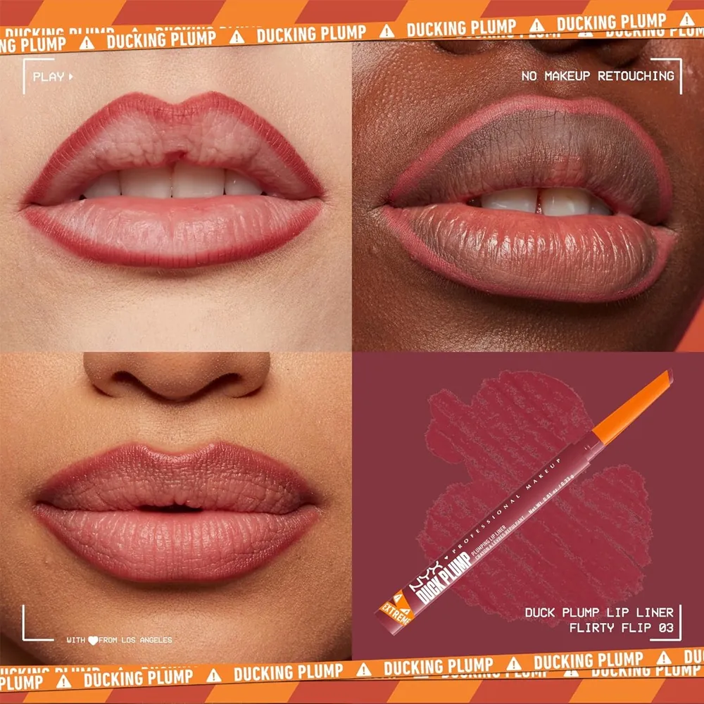 Creion de buze NYX Professional Makeup Duck Plump Flirty Flip