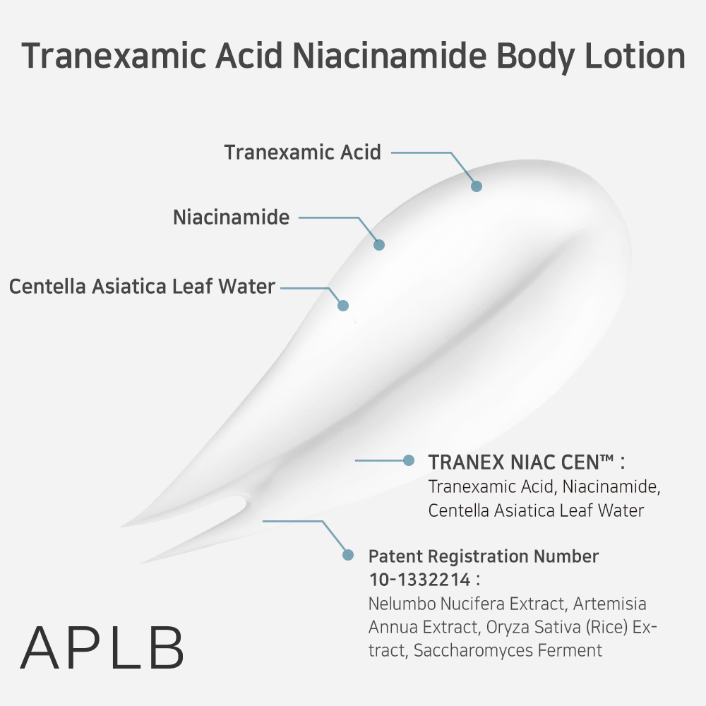 Lotiune de corp APLB Tranexamic Acid Niacinamide Body Lotion