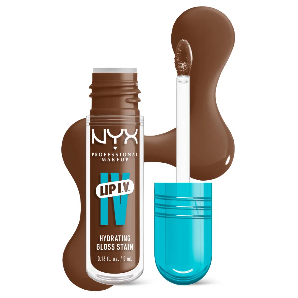 Luciu Tint de Buze NYX Professional Makeup I.V. Lip Gloss Stain Splash N` Spice