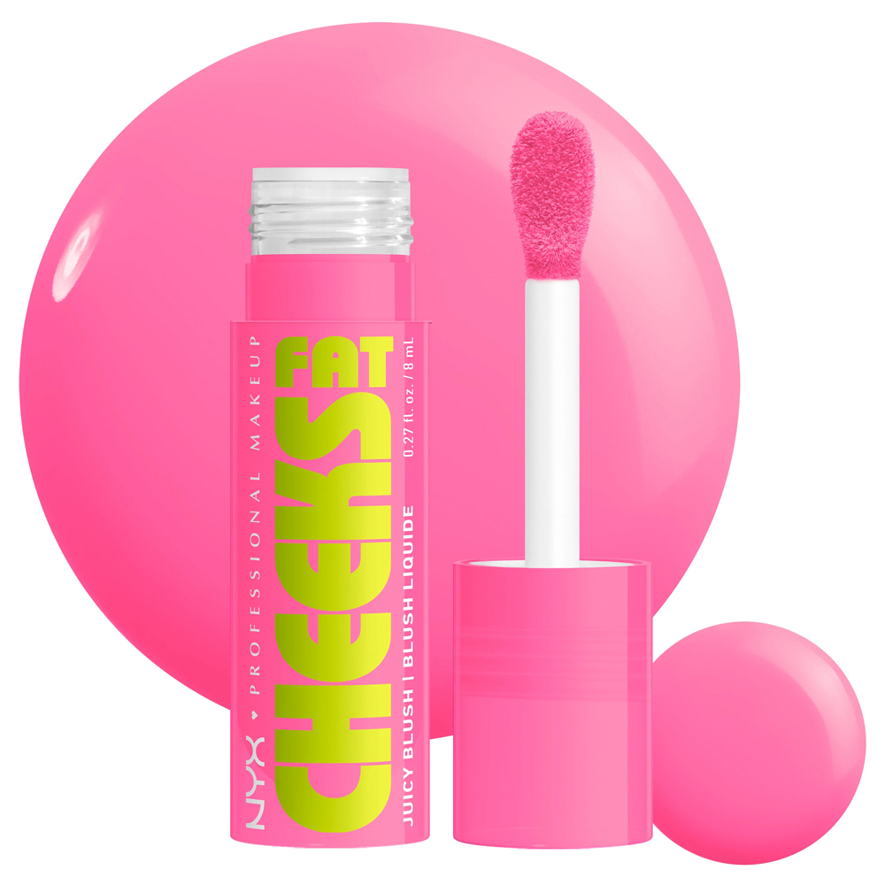 Fard de Obraz Lichid NYX Professional Makeup Fat Cheeks Juicy Liquid Blush 04 Dragon Fruit Drip