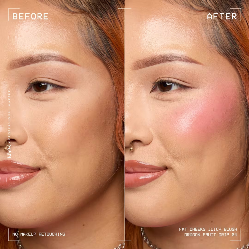 Fard de Obraz Lichid NYX Professional Makeup Fat Cheeks Juicy Liquid Blush 04 Dragon Fruit Drip