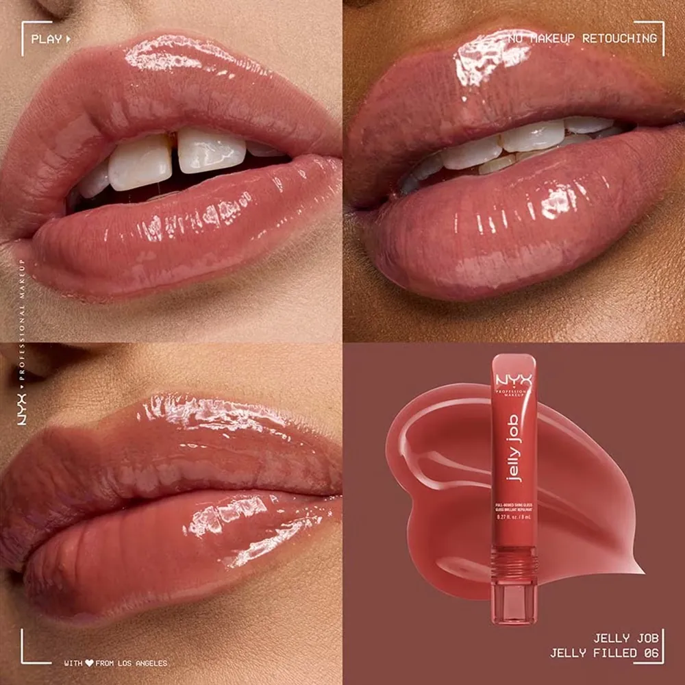 Luciu de buze NYX Professional Makeup Jelly Job 06 Jelly Filled