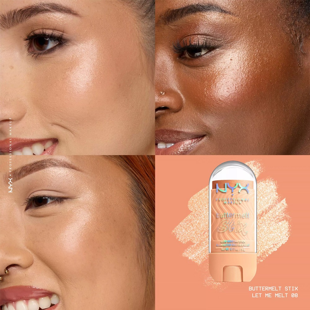 Baton iluminator NYX Professional Makeup Buttermelt Glaze Stix Let Me Melt