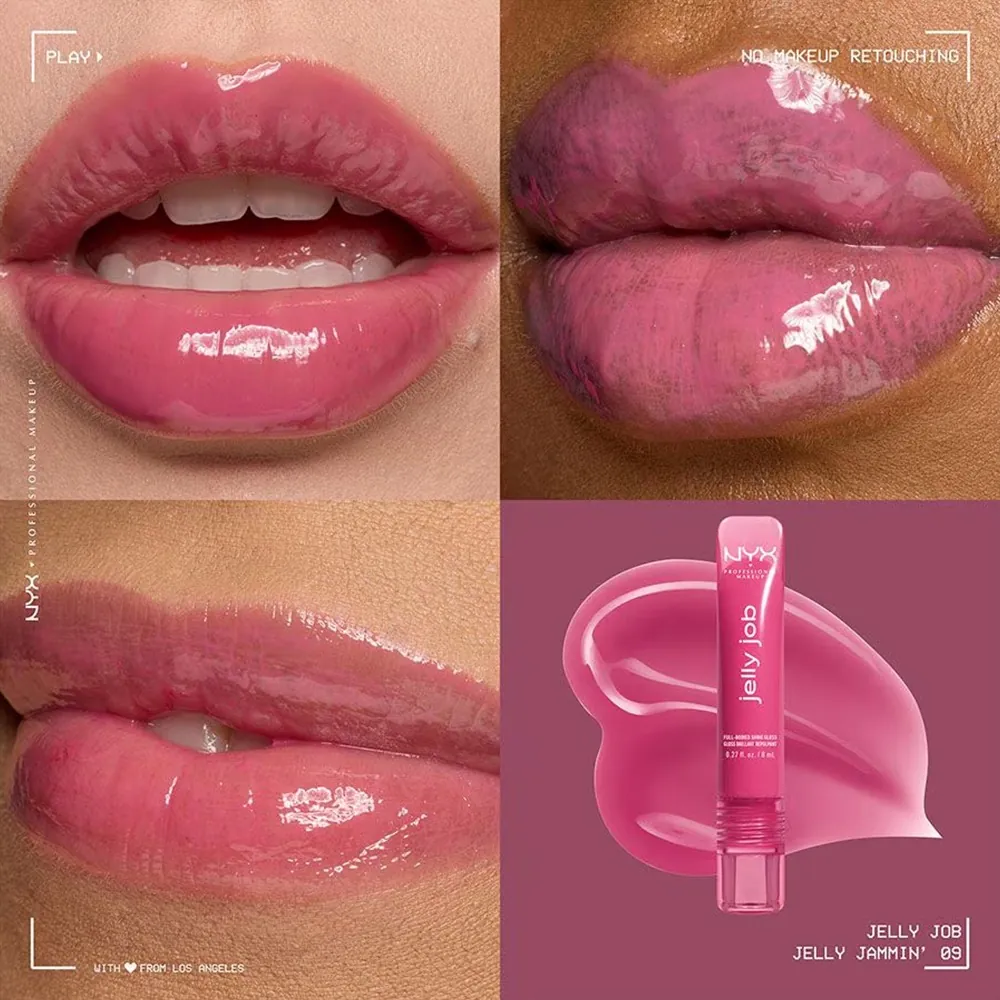 Luciu de buze NYX Professional Makeup Jelly Job 09 Jelly Jammin`