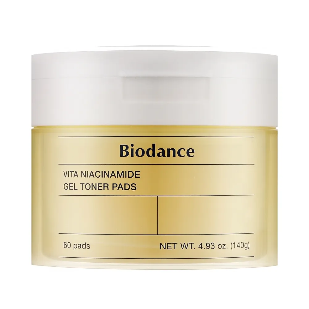 Dischete tonifiante cu niacinamidă Biodance Vita Niacinamide Gel Toner Pads Biodance