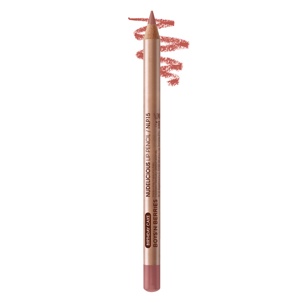 Creion Buze Boys`n Berries Nudelicious Lip Pencil Birthday Cake