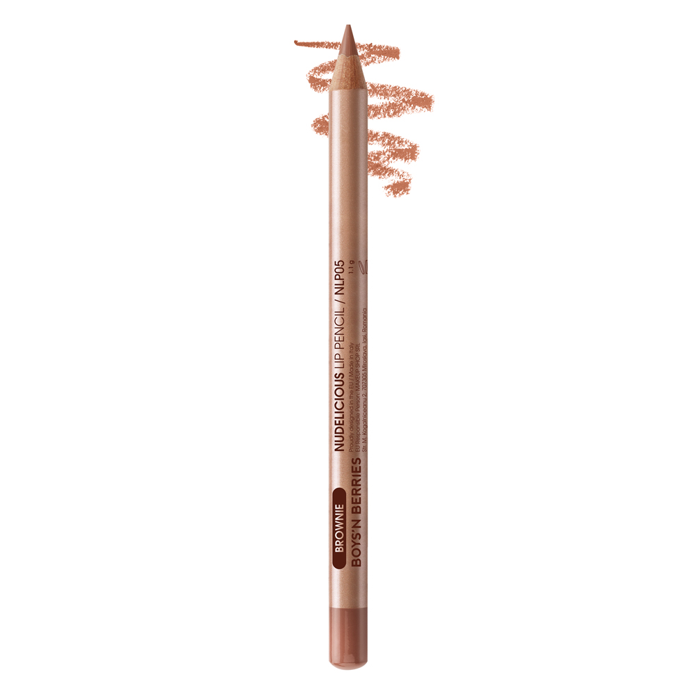 Creion Buze Boys`n Berries Nudelicious Lip Pencil Brownie