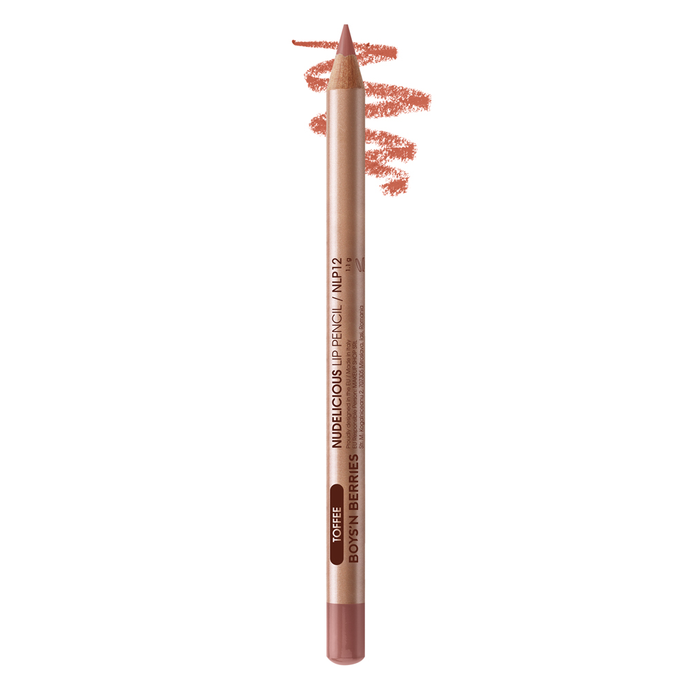Creion Buze Boys`n Berries Nudelicious Lip Pencil Toffee