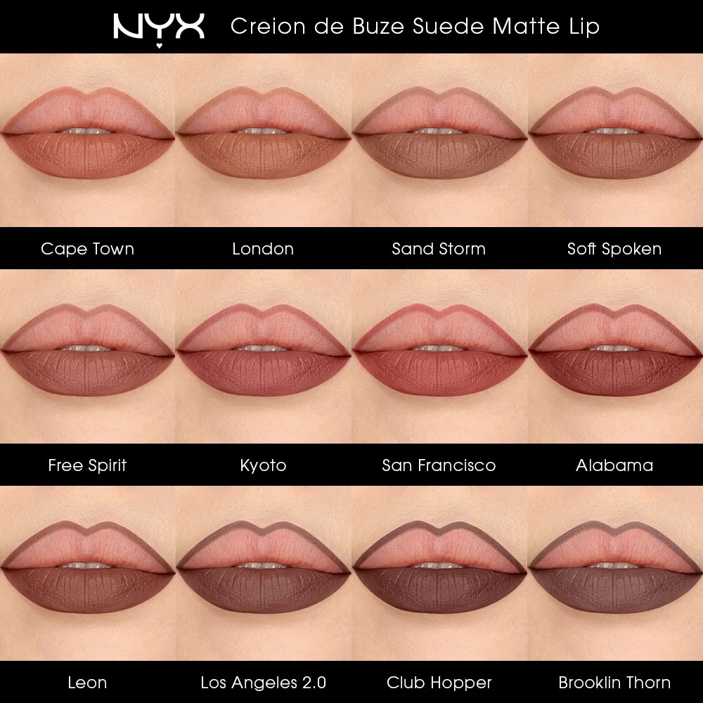 Creion de Buze NYX Professional Makeup Suede Matte Lip Liner Los Angeles 2.0