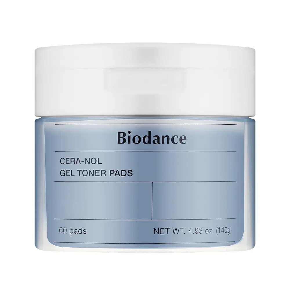 Dischete tonifiante cu ceramide și pantenol Biodance Cera-Nol Gel Toner Pads Biodance