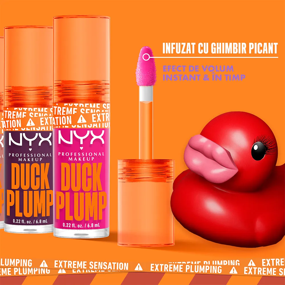 Luciu de buze NYX Professional Makeup Duck Plump 17 Pure Plump