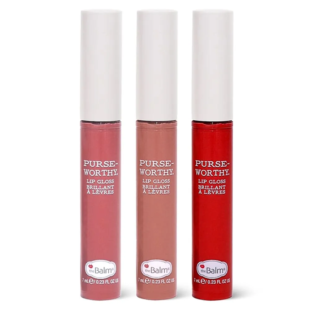 Luciu de Buze theBalm Purse-Worthy Lip Gloss Tote