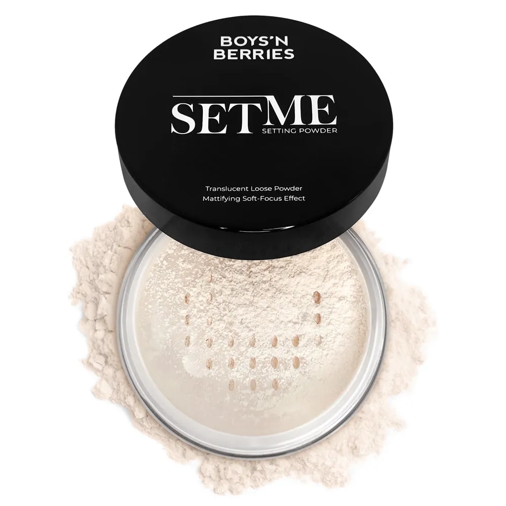Pudra Pulbere Translucida pentru Fixare Boys`n Berries Set Me Translucent Loose Powder