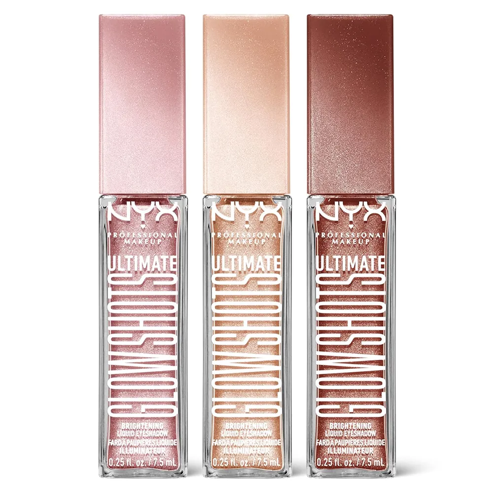 Fard de Pleoape Lichid NYX Professional Makeup Ultimate Glow Shots Come Thru Coconut
