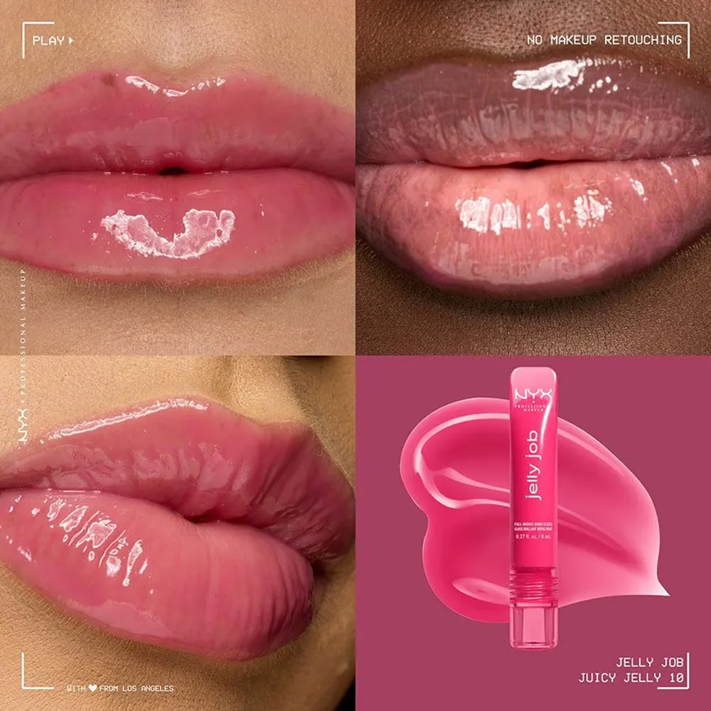 Luciu de buze NYX Professional Makeup Jelly Job 10 Juicy Jelly