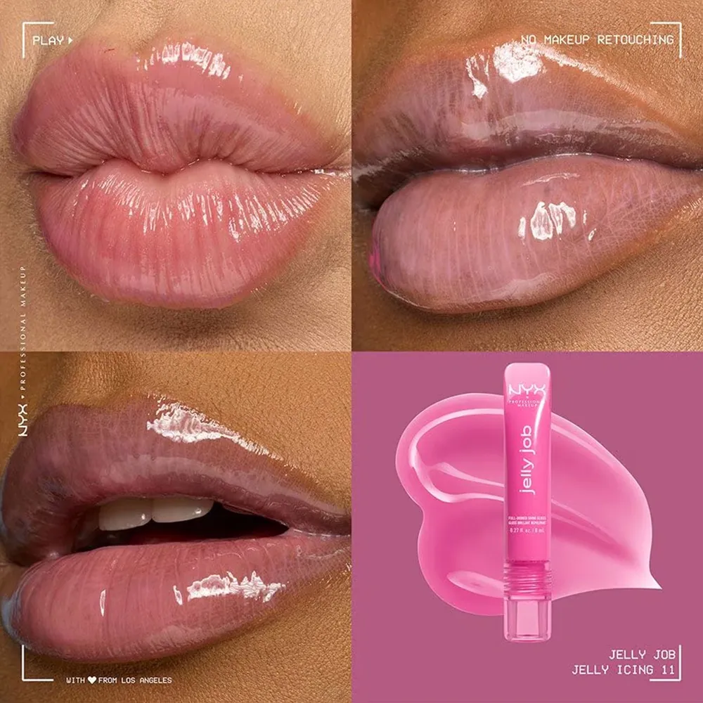 Luciu de buze NYX Professional Makeup Jelly Job 11 Jelly Icing