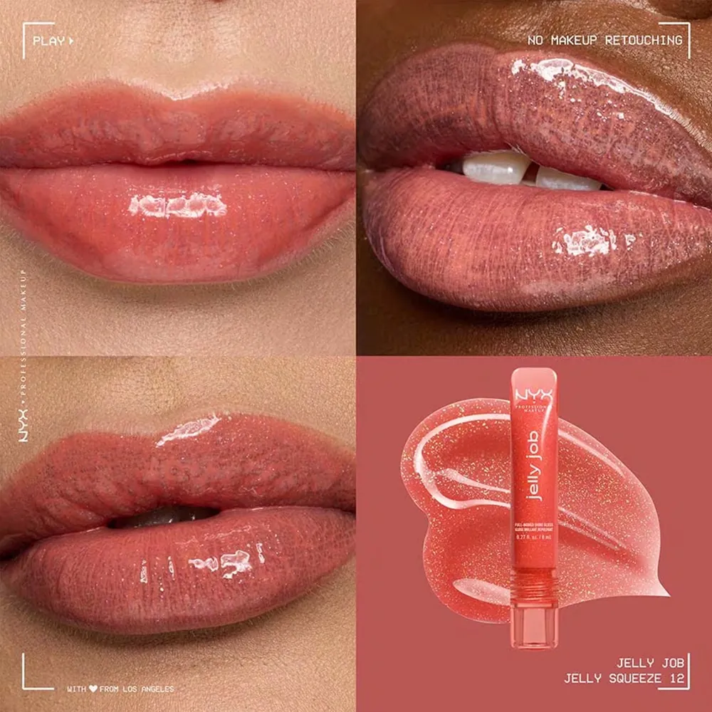 Luciu de buze NYX Professional Makeup Jelly Job 12 Jelly Squeeze