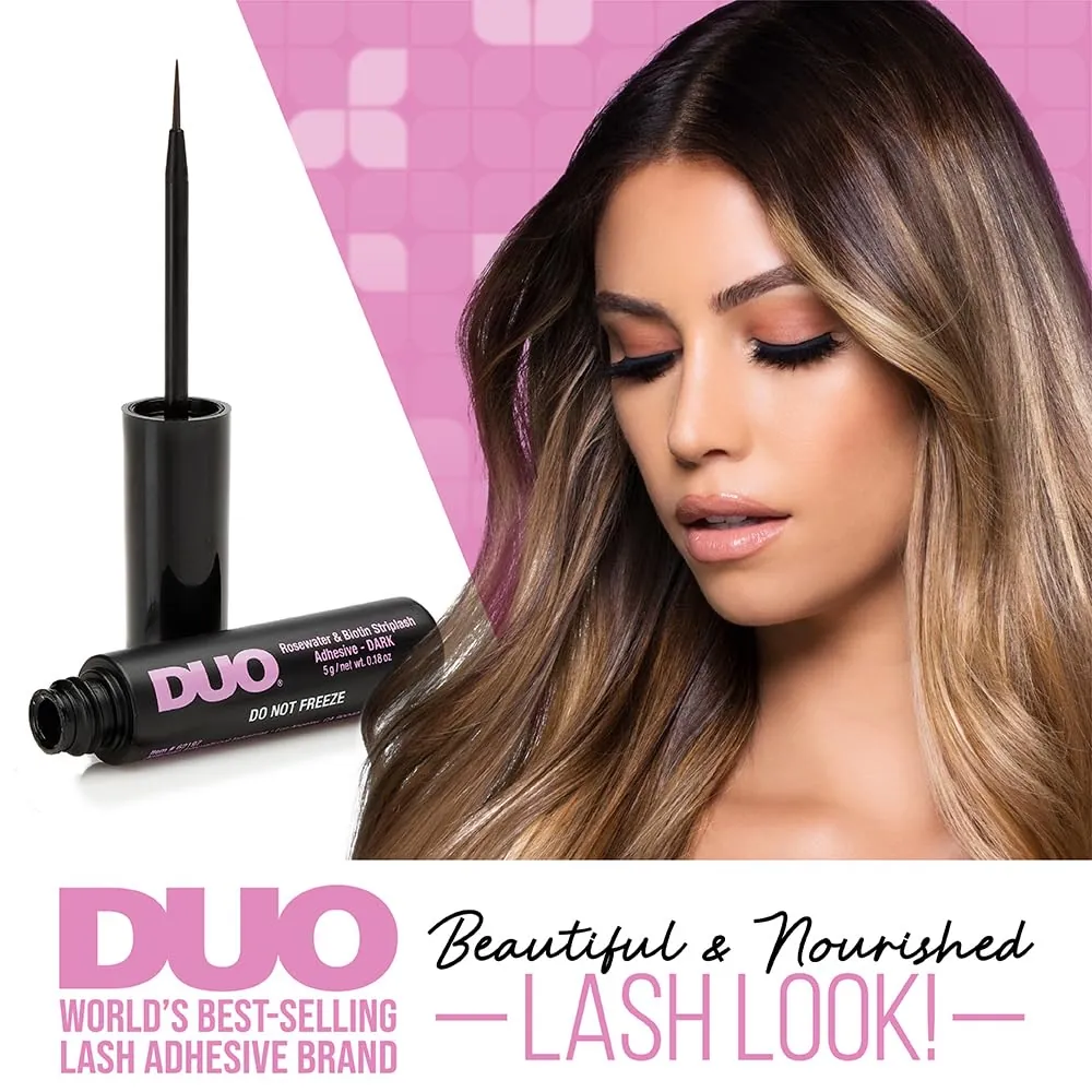 Adeziv Duo Rosewater & Biotin Striplash Adhesive Dark